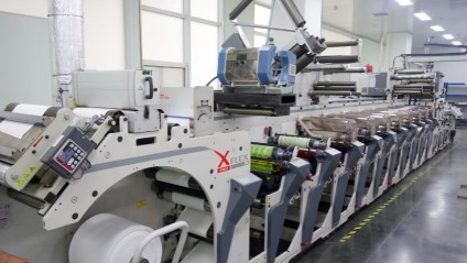Flexo and label printing machine